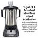 Hamilton Beach HBF1100SR Variable Speed Countertop Food Blender 12 image