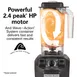 Hamilton Beach HBH455 Tango® High Performance Bar Blender, Two Speed Motor 7 image