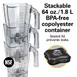 Hamilton Beach HBH650R-CE Tempest Blender, 64 Oz. Capacity, Variable Speed 7 image
