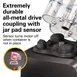 Hamilton Beach HBH650R Tempest Blender, 64 Oz. Capacity, Variable Speed 8 image