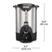 Hamilton Beach HCU040S - Coffee Urn, 40 Cup Capacity, Double Wall Insulation, 1.44kW - 120V 3 image