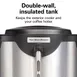 Hamilton Beach HCU040S - Coffee Urn, 40 Cup Capacity, Double Wall Insulation, 1.44kW - 120V 6 image