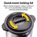 Hamilton Beach HCU100S - Coffee Urn, 100 Cup Capacity, Double Wall Insulation, 1.44kW - 120V 8 image