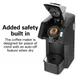 Hamilton Beach HDC311 Single-Serve Coffee Maker, 1050W / 120V - Black (compatible with K-Cup® packs) 8 image