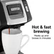 Hamilton Beach HDC311 Single-Serve Coffee Maker, 1050W / 120V - Black (compatible with K-Cup® packs) 9 image