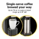 Hamilton Beach HDC311 Single-Serve Coffee Maker, 1050W / 120V - Black (compatible with K-Cup® packs) 6 image