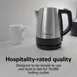 Hamilton Beach HKE110 Kettle, 1 Liter, Stainless Steel, Concealed Heating Element 9 image