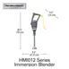 Hamilton Beach HMI012 Bigrig™ Immersion Blender Mixer, with Wall Mount Hanger 2 image