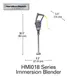 Hamilton Beach HMI018-CE (International) Bigrig™ Immersion Blender Mixer 2 image