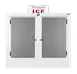 Leer Inc 3554301 Ice Merchandiser – 60 cu ft Outdoor Unit, R290, 1/3 HP 115V, Defrost, UL Certified 2 image