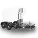 Leer, Inc. 4174541 Mobile Trailer Refrigerator / Freezer 1 image