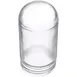 AllPoints 281397 Light Fixture, Globe, 6½" H x 3¼" OD, Silicone Coated, NSF, Fits 100W Bulb 1 image