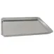 AllPoints 78251 Sheet Pan - Half-Size 18" x 13", Aluminum with Steel Wire Rim, Solid Uncoated 1 image