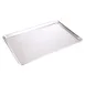 AllPoints 78260 18" x 26" Sheet Pan, Solid Uncoated Aluminum with Steel Wire Reinforced Rim 1 image