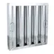 AllPoints 8014140 Exhaust Hood Filter, Baffle Style, Stainless Steel, 16"H x 16"W x 2"D 1 image