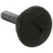 AllPoints 1211007 Leveler Glides, 1" Base Dia., 1/4"-20 Thread, 1" Stud Height, Plastic Base 1 image