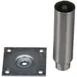 AllPoints 262441 Equipment Leg, 3-1/2", 6" Min., 1/8" Adjustable, Stainless Steel 1 image