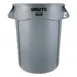 AllPoints 36152 - 32‑Gal Rubbermaid Brute Trash Can, 27‑13/16" Round Gray Rubber, Heavy‑Duty 1 image