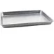 AllPoints 78254 - Quarter Sheet Pan 9" x 13", Solid Uncoated Aluminized Steel Baking Pan 1 image