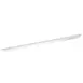AllPoints 78281 Adapter Bar - 21" Stainless Steel Steam Table Bar, Fits 21" (533 mm) Table Accessory 1 image