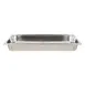AllPoints 78313 Stainless Steel Steam Table Pan - Full‑Size 1/1, 2‑1/2" Deep, 8.3 qt Capacity, Solid 1 image