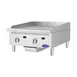 Atosa USA ATG-2424-S 24" Countertop Gas Griddle with 2 Burners & 1" Thick Steel Plate - 60,000 BTU 3 image