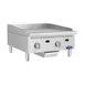 Atosa USA ATG-2424-S 24" Countertop Gas Griddle with 2 Burners & 1" Thick Steel Plate - 60,000 BTU 4 image