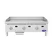 Atosa USA ATG-3624-C 36" Countertop Gas Griddle with 3 Burners & 1" Thick Chrome Plate - 90,000 BTU 1 image