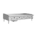 Atosa USA ATG-6024-C 60" Countertop Gas Griddle with 5 Burners & 1" Thick Chrome Plate - 150,000 BTU 2 image