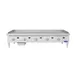Atosa USA ATG-6024-S 60" Countertop Gas Griddle with 5 Burners & 1" Thick Steel Plate - 150,000 BTU 1 image