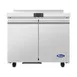 Atosa USA AWR36SD 36" 2-Solid Door Worktop Refrigerator, Stainless Steel, 35°F–38°F temp, 8.97 cu. ft. 1 image