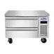 Atosa USA MGF8458GR 36" 2 Drawers Freezer Chef Base, Stainless Steel, Temp -8°F–1°F, R290, 520W, 1.4 cu. ft. 1 image