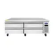 Atosa USA MGF8463GR 72" 4 Drawers Freezer Chef Base, Stainless Steel, -8°F–1°F, 680W, R290, 4.9 cu. ft. 1 image