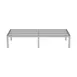 Atosa USA SDA204808 Welded Aluminum Heavy-Duty Vented Dunnage Rack - 48"W x 20"D x 8"H 1 image