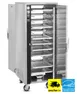 FWE TS-1826-18P Mobile Heated Holding Cabinet, 12-Pan Capacity, Stainless Steel, Pass-Thru, 1½" Slide Spacing 1 image