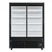 Koolmore KM-CDA-SL24C 24 cu ft Door Merchandiser Refrigerator, Black, 28"W×51.65"D×70"H, Door 2 image