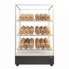 Koolmore KM-FDC-B6 Refrigerated Bakery Display Case 30" Wide, 9.2 cu ft, 3‑Tier with Six Wire Baskets, NSF 1 image