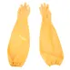 AllPoints 1331829 Dishwasher Glove, 25" X-Large Yellow Nitrile‑Coated Rubber Grip - 1 Pair 1 image
