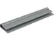 AllPoints 36289 Shelving Label Holder / Marker, 6" x 1-1/4", Gray Plastic 1 image
