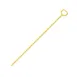 AllPoints 36573 Drain Unclogging Stick – 17" White Plastic Maintenance Tool for Janitorial Use 1 image