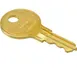 AllPoints 69242 Replacement Key for 141-2231 Lid Liner, Metal Fit for Baby Changing Stations 1 image