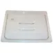 AllPoints 78420 Clear Handled 1/2‑Size Plastic Food Pan Lid, Replaces Cambro 20CWCH Cover 1 image