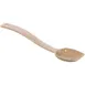 AllPoints 8011176 Carlisle Spoon - 1/2 Oz Capacity, 9" Length, Solid Polycarbonate, Beige, NSF 1 image