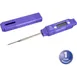 AllPoints 81246 Pocket Thermometer - Purple 3" Probe, -40°F to 400°F, NSF Certified, 6" Length 1 image