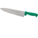 AllPoints 97652 Chef Knife – 10" Blade, Stainless Steel, Polypropylene Green Handle, 10"-11" 1 image