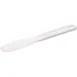 AllPoints 1371390 Sandwich Spreader – 7-3/4" L x 1-1/4" W, White Plastic Blade & Handle, Kitchen 1 image