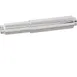 AllPoints 1412155 Toilet Tissue Dispenser, Single Roll, 5-5/8" x 1" OD Plastic Silver Finish 1 image