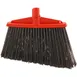 AllPoints 1591109 Lobby Broom Head, 12‑1/4" Wide Angled Bristles, Red Finish 1 image