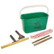 AllPoints 1591133 Window Cleaning Kit, 12" Bucket, 24" Channel with Squeegee, Super T‑Bar & Sleeve 1 image