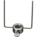 AllPoints 262498 Metal Skewer – Single Steel with Thumb Screw, Replaces Attias 126 & Hickory 186 1 image